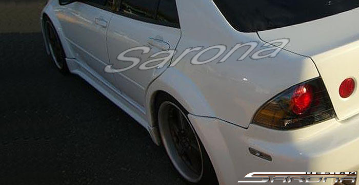 Custom Lexus IS300  Sedan Side Skirts (2000 - 2005) - $380.00 (Part #LX-009-SS)
